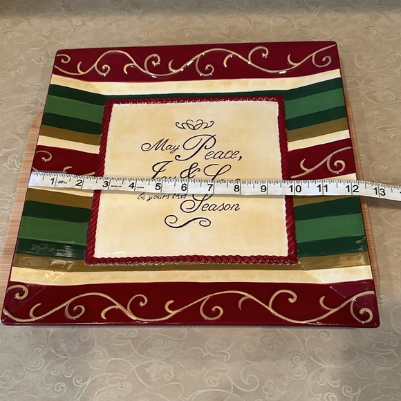 🌲Ceramic Christmas Serving Plate - Picture 4 of 4
